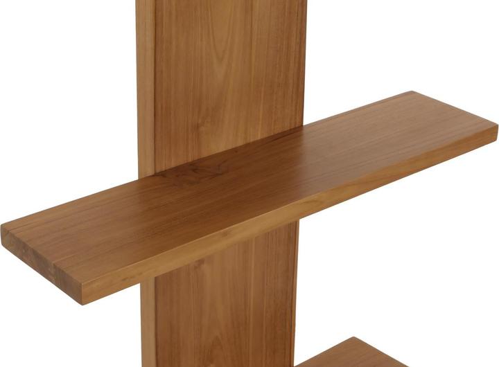 Actual product image Jamb Teak wall shelf JAM-M72 (56 x 15 x 151 cm)