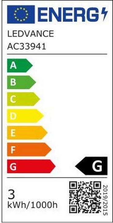 Label énergétique Ledvance Smart+ Lecture (E14, 3.30 W, 210 lm, 4 x, G)