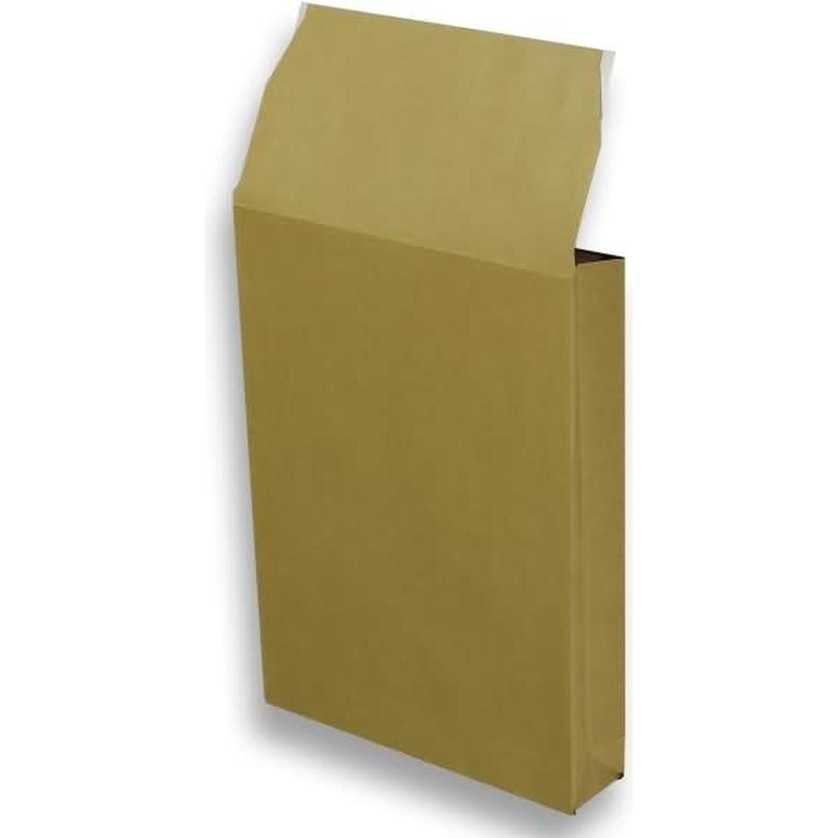 Blanke, Versandtasche + Luftpolstertasche, Faltentaschen 176x250x40mm B5 120g/qm haftklebend VE=250 St. braun (1 x)