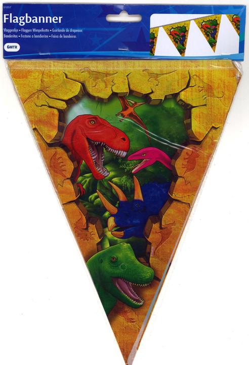 Actual product image Folat Dino flags line (1 pcs.)