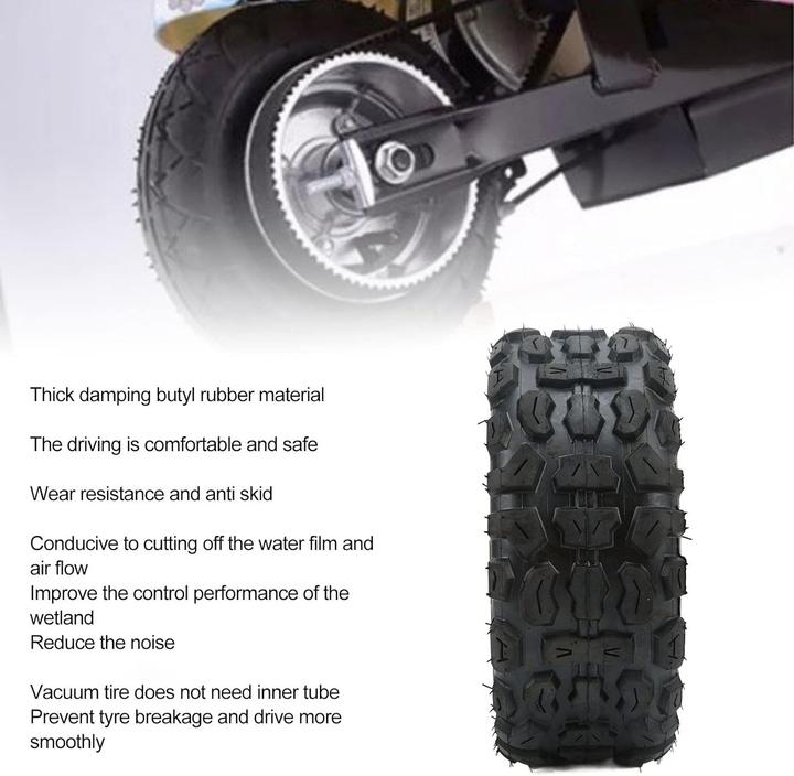 Actual product image Onekou Elektroroller Offroad Vakuumreifen