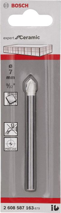 Produktbild Bosch Professional Zubehör Fliesenbohrer CYL-9 Ceramic, 7 x 80 mm (7 mm)
