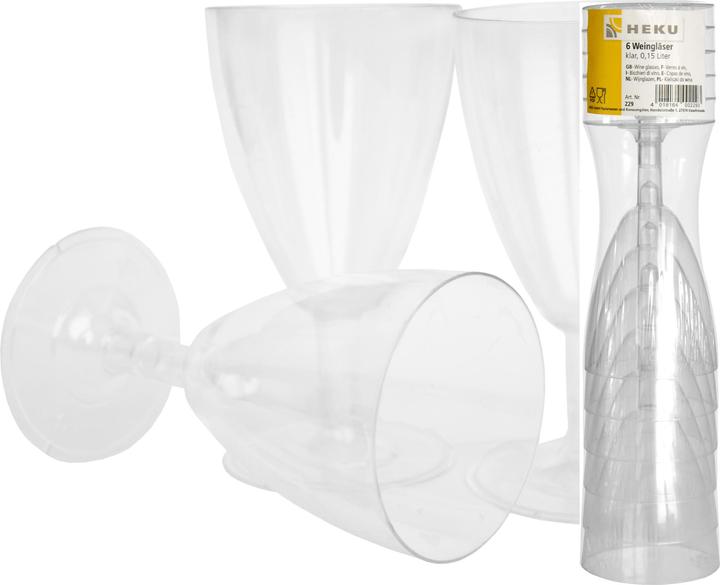 Heku Wijnglazen (6x)