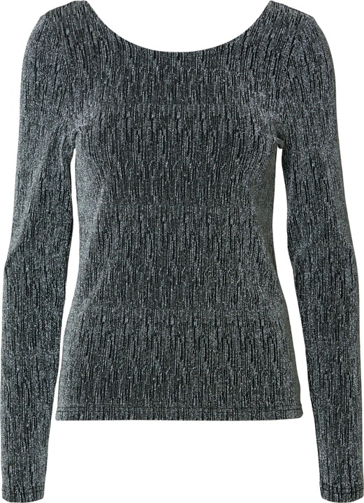 Produktbild Selected Femme Glitzer Oberteil mit langen Ärmeln (XL)