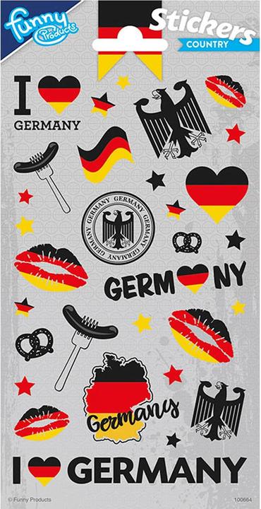 Totum Foglio di adesivi Germania