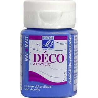 Lefranc & Bourgeois, Künstlerfarbe + Bastelfarbe, DECO SOFT ACRYLIC 50 ML OCEAN 830