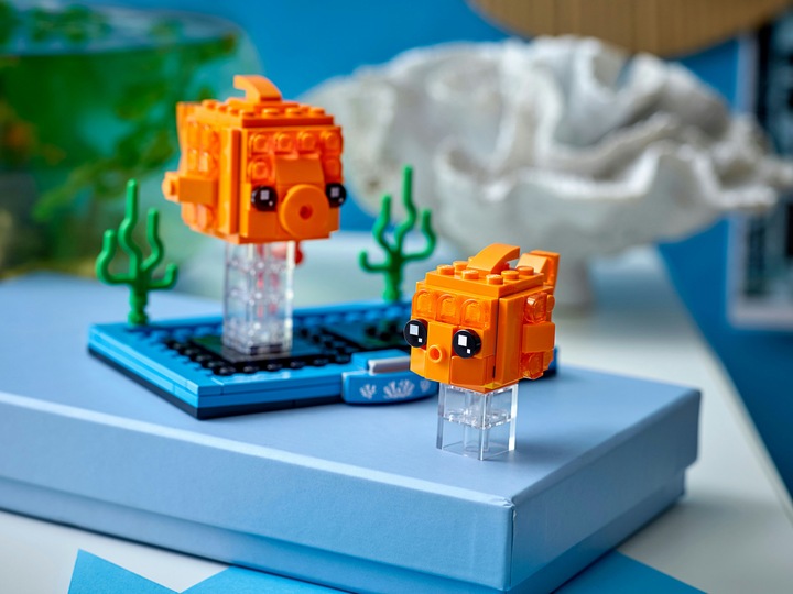 Actual product image LEGO Goldfish (40442, LEGO Brickheadz)