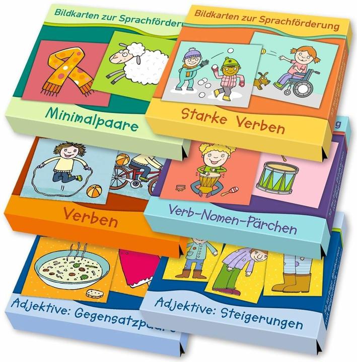Large pack 2 - picture cards for language development (German)