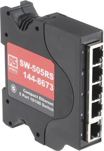 Image du produit RS PRO 5-Port Compact Ethernet Switch (5 ports)