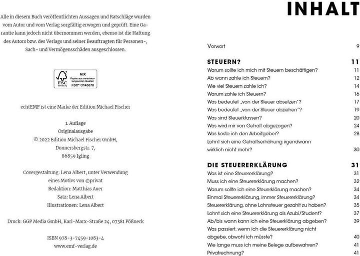 Actual product image Sei doch nicht besteuert (German, Fabian Walter, 2022)