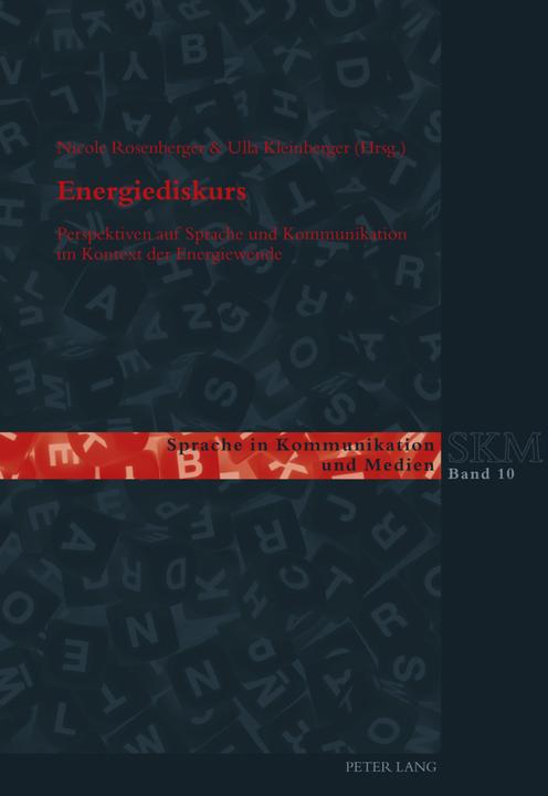 Produktbild Energiediskurs (Deutsch, Englisch, Nicole Rosenberger, Ulla Kleinberger, 2017)