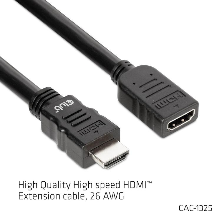 Actual product image Club 3D HDMI (Typ A) — HDMI (Typ A) (5 m)