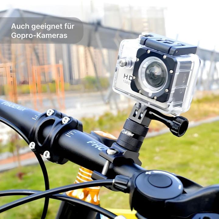 Image du produit Hermex Velo Actioncam-Halterung Fahrradlenker für Insta360 One X GoPro (Héros)