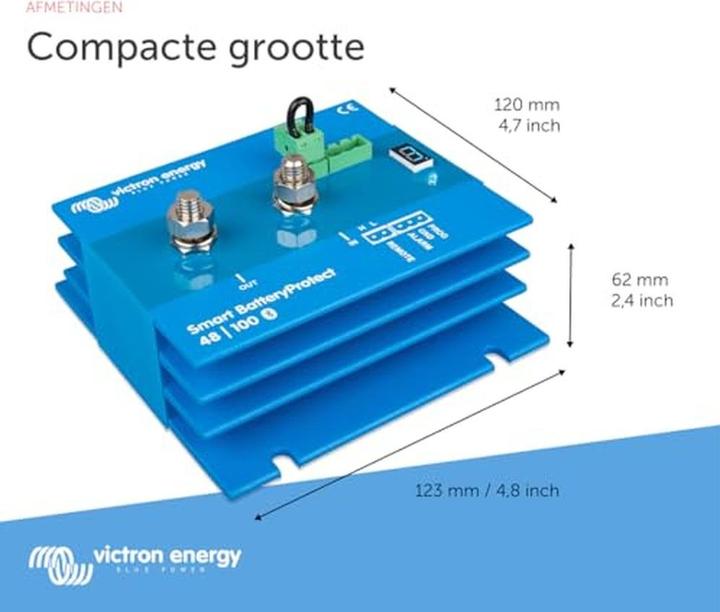 Produktbild Victron Energy Smart Battery Protect 48V-100A BPR110048000 Batterietrenner