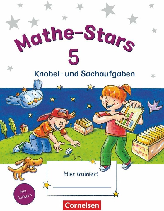 Produktbild Mathe-Stars 5. SJ. Knobel- und Sachaufgaben (Deutsch, Werner Hatt, Stefan Kobr, Ursula Kobr, Beatrix Pütz, 2013)