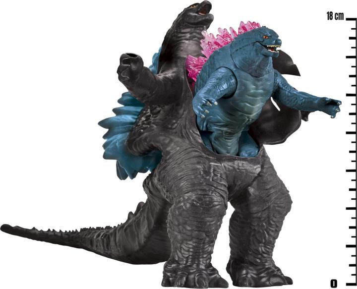 Actual product image Giochi Preziosi MonsterVerse Godzilla x Kong: The New Empire, 7-Inch Authentic Titan Evolution Godzilla Action