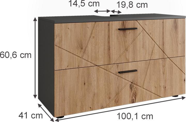 Actual product image Vicco Irma (100.10 x 41 x 60.60 cm)
