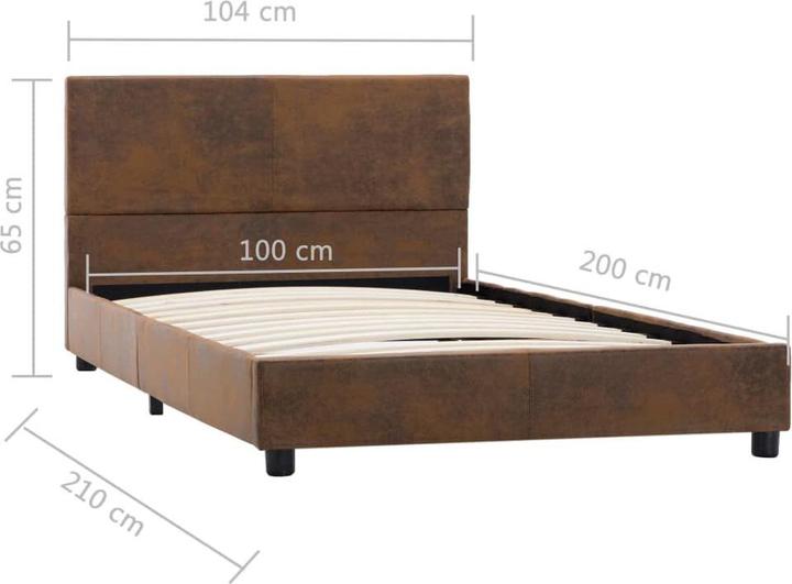 Image du produit vidaXL Bettgestell (100 x 200 cm)