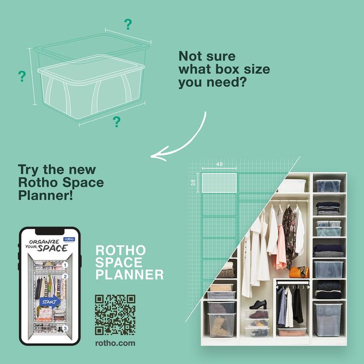 Produktbild Rotho Storage Boxlona 25l With Lid (25 l)