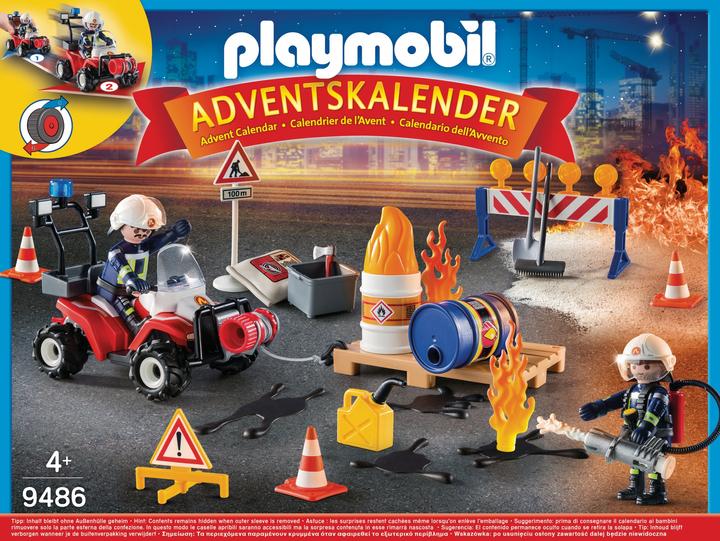 Actual product image Playmobil Fire brigade deployment on the construction site (9486)