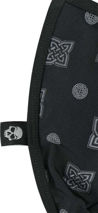 Immagine prodotto Black Premium Bikini Top With Celtic Prints (M)