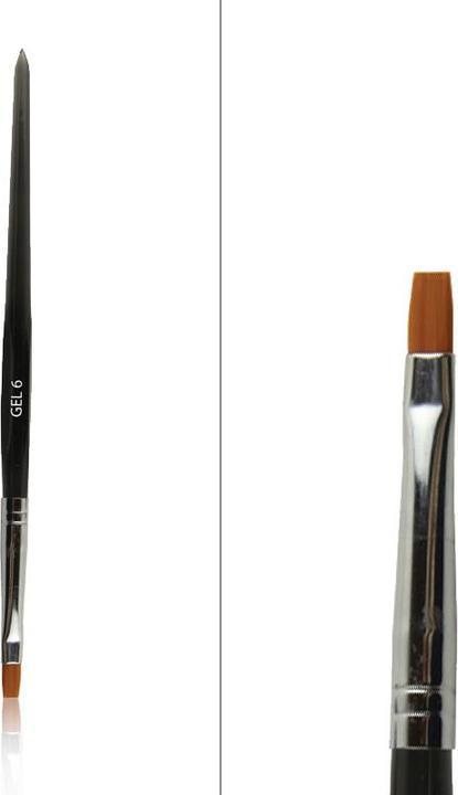 Immagine prodotto BrillBird Gel 6 Pennelli Nero (Essiccatore smalto per unghie)