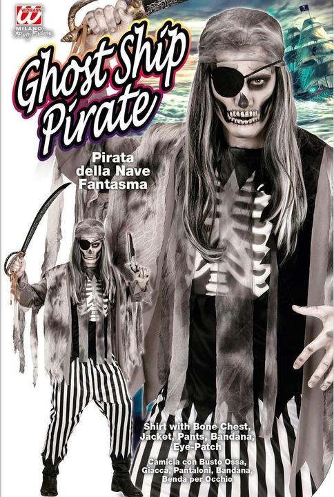 Image du produit Widmann Kostüm Geisterschiff Pirat (S, M)