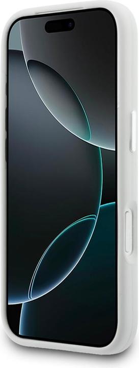 Actual product image Lacoste 17 Pro Back-Cover hul - MagSafe - Metal Edges And Logo - Grau (Apple iPhone 17 Pro)