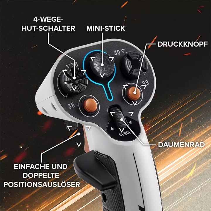 Actual product image Thrustmaster SOL-R2 SpaceSimDUO JoyStick (PC)