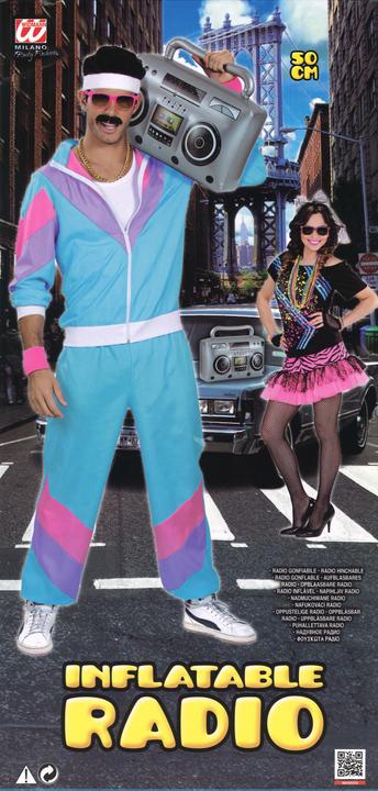 Actual product image Widmann Inflatable Radio