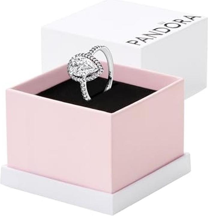 Immagine prodotto Pandora Anello con corona di pere scintillanti (56, 925 Argento)