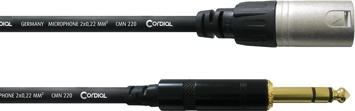 Immagine prodotto Cordial CFM 1,5 MV - Sym. Cavo di collegamento con spinotto (1.50 m, XLR, Jack 6,3 mm)