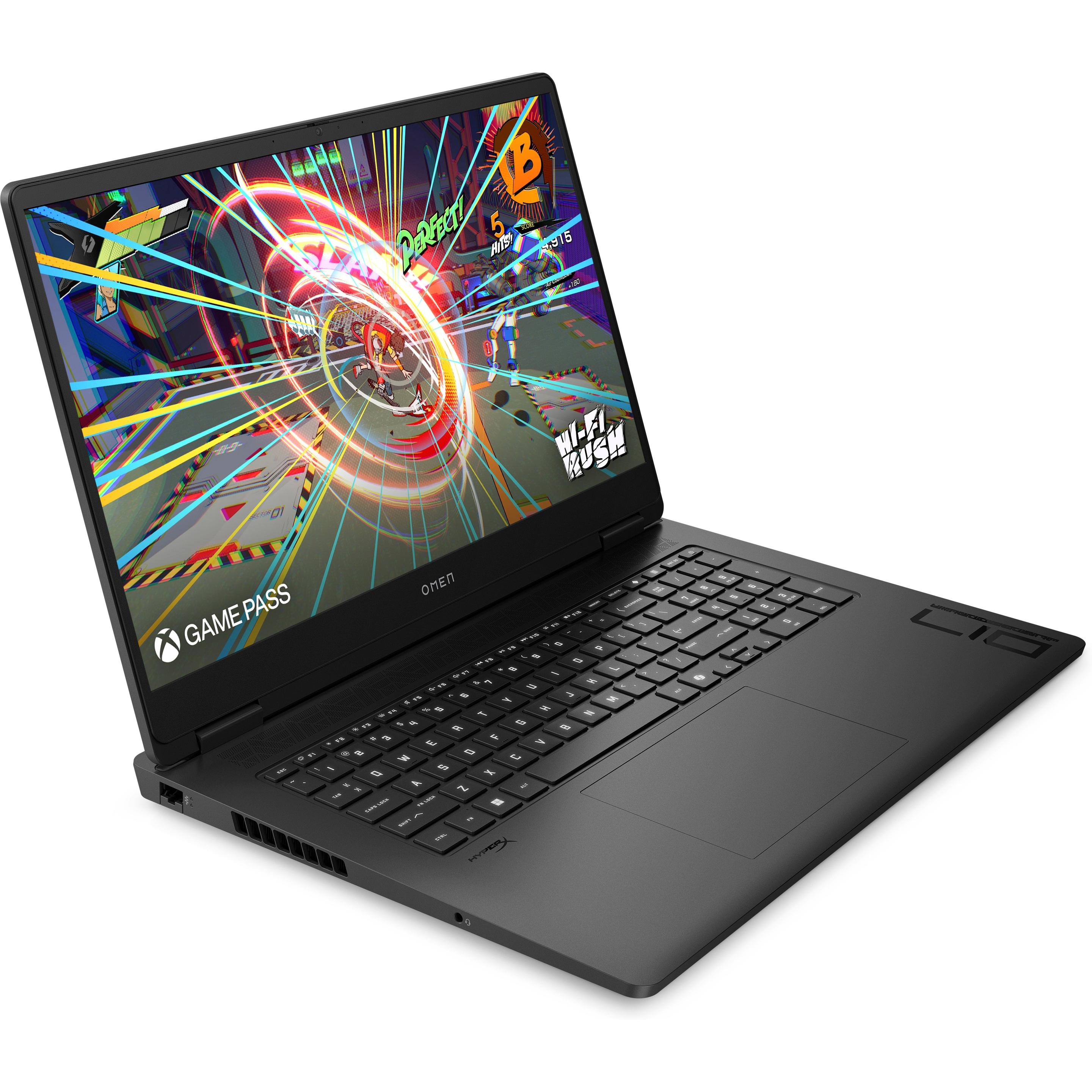 Thumbnail - HP Omen 17-db0096ng (17.30", AMD Ryzen 9 8945HS, 32 GB, 1000 GB, DE), Notebook, Schwarz