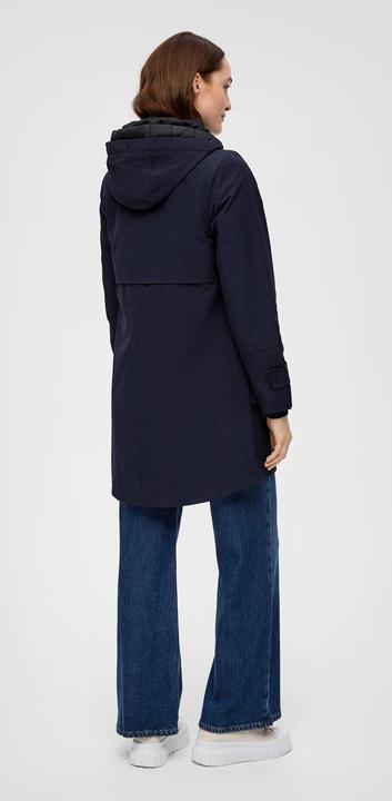 Produktbild S.Oliver Outdoor-Mantel Mantel mit Logo-Reissverschluss