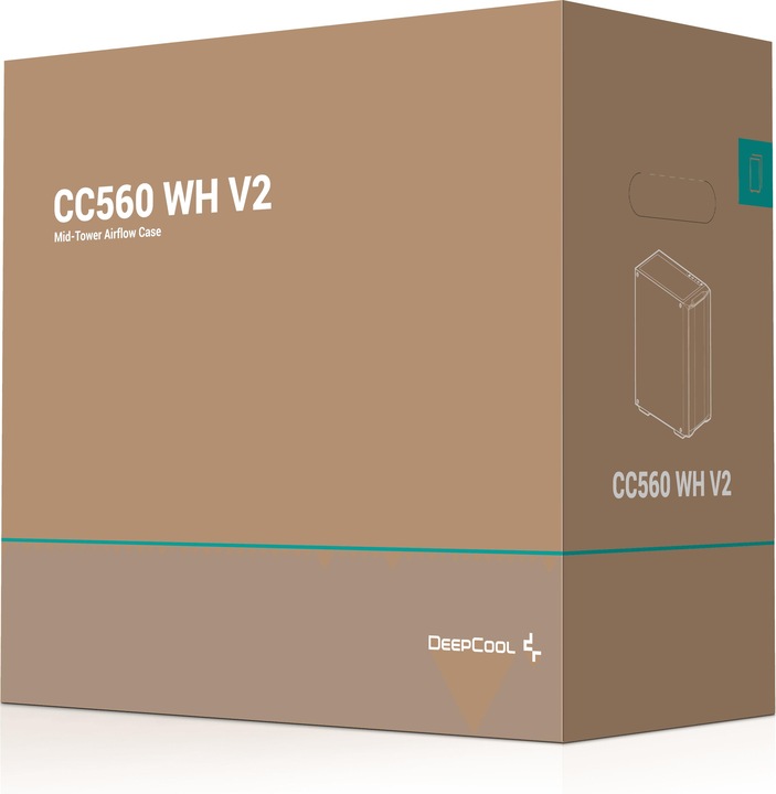 Produktbild Deepcool CC560 (ATX, mATX, Mini-ITX)