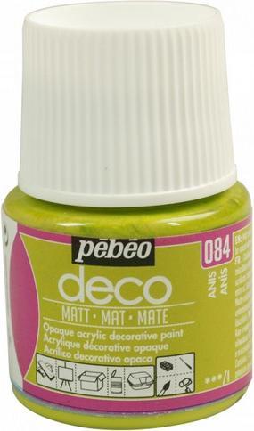 Productafbeelding Pebeo Deco Matte Acryl Kleuren (Anijs, 45 ml)