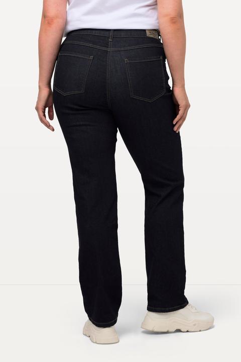 Image du produit Ulla Popken Jean Mandy, coupe 5 poches droite. Taille confortable et tissu stretch (52)