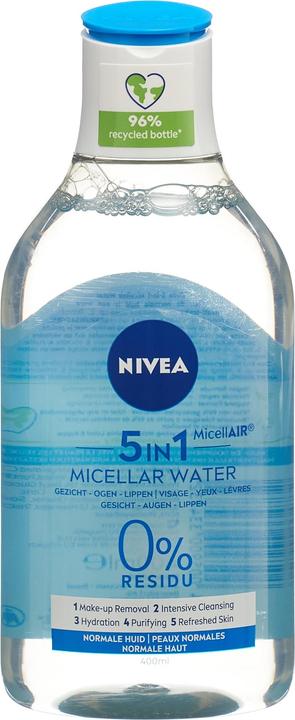 Actual product image NIVEA MicellAIR Mizellen Wasser Normale Haut & Mischhaut (Micelle water, 400 ml)