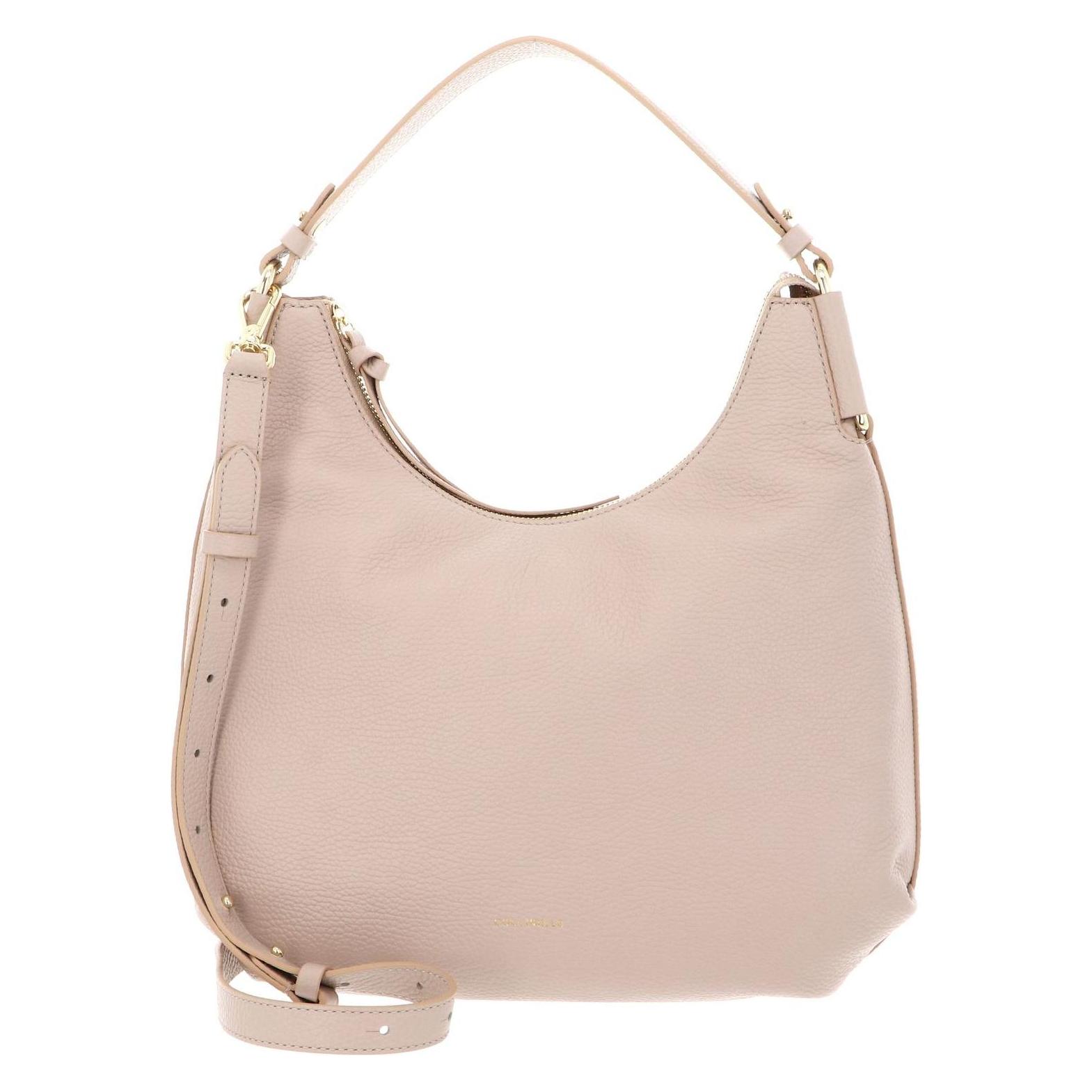 Coccinelle, Damen, Handtasche, Rebekka Handbag Grained Leather, Beige