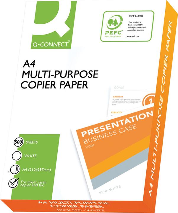 Q-Connect Universalpapier Budget (A4, 75 g/m²)