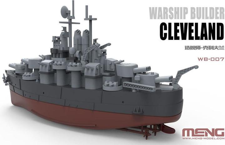 Actual product image Meng-Model Warship Builder Cleveland
