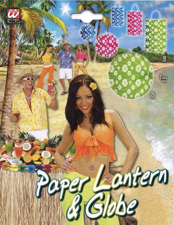 Actual product image Widmann Lampion lantern set (2 pcs.)