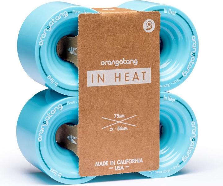 Immagine prodotto Orangatang Ruote longboard in calore 2023 (75 mm)