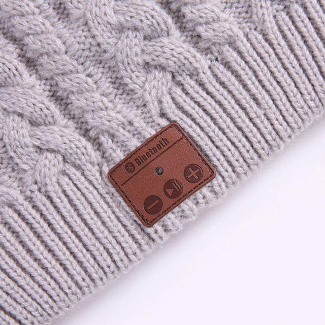 Immagine prodotto MU Classic Cappello a maglia Bluetooth con cuffie stereo (Taglia unica)