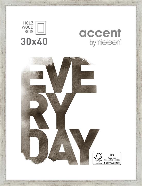 Immagine prodotto Nielsen Cornice Zoom Legno 30x40cm Argento