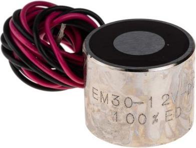 Immagine prodotto RS PRO Elettromagnete di tenuta 30mm dia (Interno)