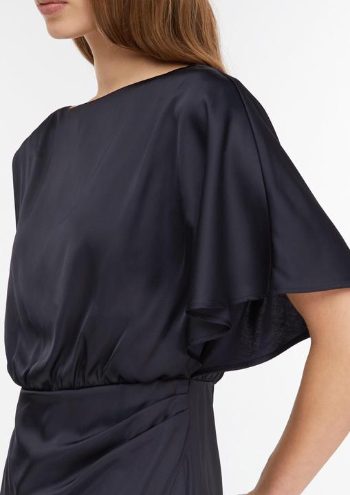 Image du produit Comma Asymmetrisches Satinkleid mit Drapierung (48)