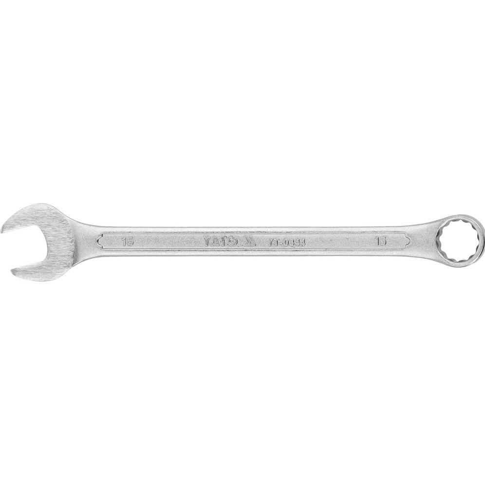Yato, Schraubenschlüssel, Flat-Pocket-Schlüssel 15 mm mit einem polierten Kopf 0344 (15 mm)