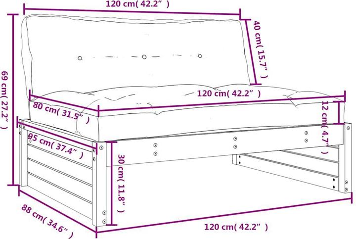 Produktbild vidaXL Trevor