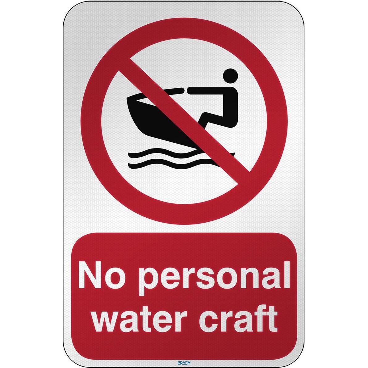 Brady, Sicherheitskennzeichnung, ISO Safety Sign - No personal